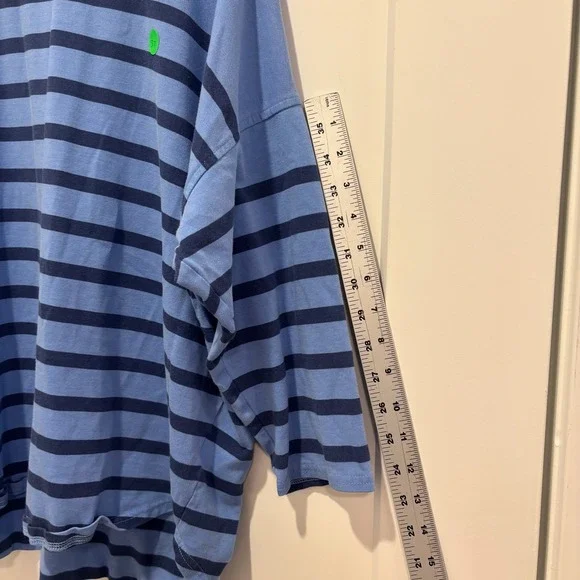 Vineyard Vines Womens XL Blue Striped Long Sleeve Crewneck Boxy T-Shirt Top - Picture 6 of 7